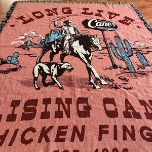 Raising Cane's Western Blanket